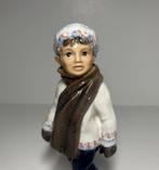 Dahl Jensen - Figurine - Boy with a scarf - Porcelaine