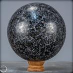 Sphère Rare En Gabbro Indigo , Madagascar- 4808.08 g