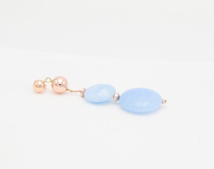 Oorbellen - 18 karaat Roségoud, Handtassen en Accessoires, Oorbellen