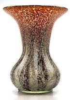 WMF. - Karl Wiedman Ikora Art Deco Glass Vase 1930 - Vaas, Antiek en Kunst