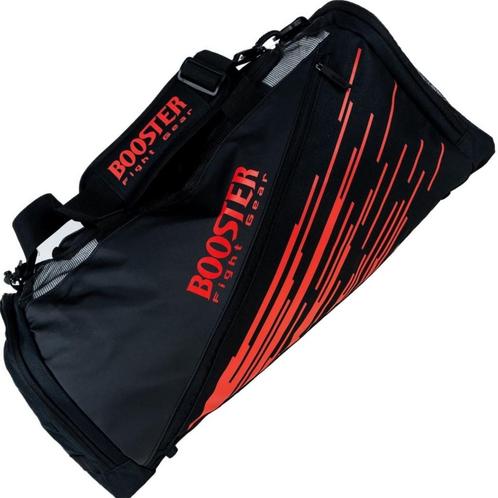 Booster Performance Gym Sporttas Zwart Rood, Handtassen en Accessoires, Tassen | Sporttassen, Nieuw, Unisex volwassen, Verzenden