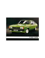 1978 FORD CAPRI BROCHURE NEDERLANDS, Livres, Autos | Brochures & Magazines