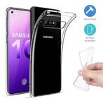 Samsung Galaxy S10 Transparant TPU Hoesje + Screen Protector, Telecommunicatie, Mobiele telefoons | Hoesjes en Screenprotectors | Overige merken