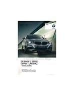 2016 BMW 3 SERIE GRAN TURISMO INSTRUCTIEBOEKJE NEDERLANDS, Ophalen of Verzenden