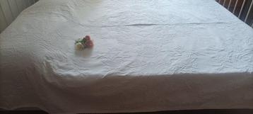 Sans réserve - Couette élégante, avec un motif floral et, Antiquités & Art