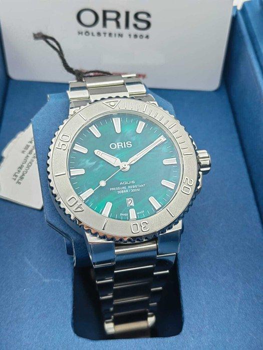 Oris - Aquis Date – Oris x Bracenet - Zonder minimumprijs -, Handtassen en Accessoires, Horloges | Heren