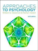 Approaches To Psychology European Ed 9780077140069, Boeken, Verzenden, Zo goed als nieuw, Marilyn Hadad