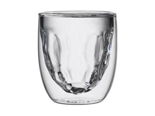 Veiling - 4x QDO dubbelwandige glazen 75ml set 2-delig Eleme, Huis en Inrichting, Keuken | Servies, Nieuw