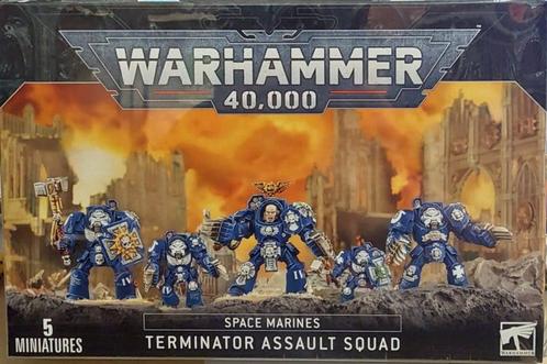 Terminator Assault Squad (Warhammer 40.000 nieuw), Hobby & Loisirs créatifs, Wargaming, Enlèvement ou Envoi