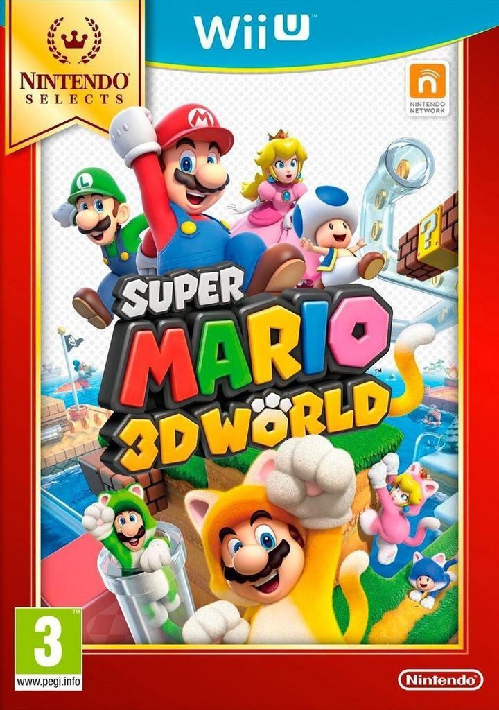 Super Mario 3D World (Nintendo Selects) (German) [Wii U], Games en Spelcomputers, Games | Nintendo Wii U, Verzenden