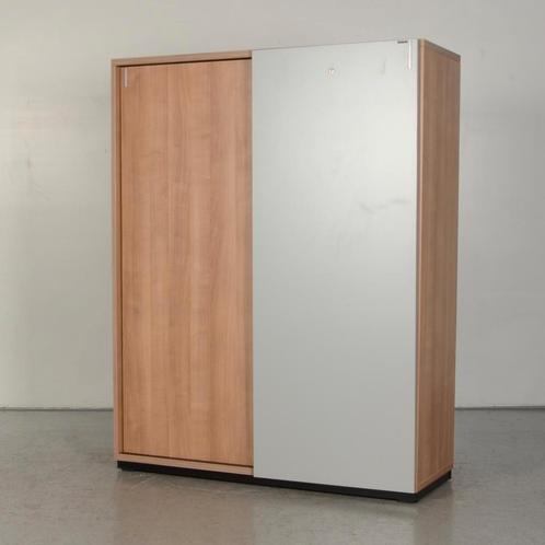 Schuifdeurkast Svoboda - Kersen Havanna - 154 x 120 cm, Huis en Inrichting, Kasten | Roldeurkasten en Archiefkasten, Gebruikt