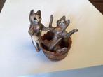 Sculpture, La toilette - 6 cm - Bronze peint à froid, Antiek en Kunst
