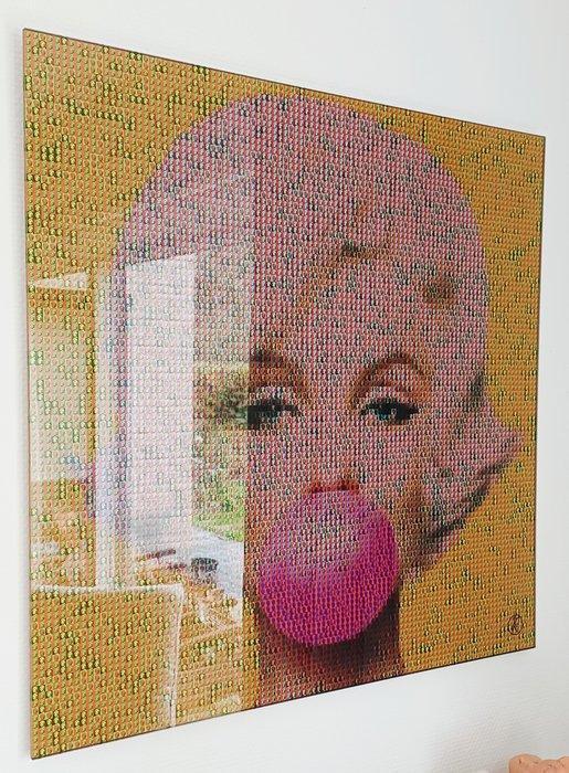 Kurotory - Pink Bubble Marilyn (XL), Antiek en Kunst, Kunst | Designobjecten