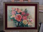 Scuola italiana (XX), firmato G. Palumbo - Bouquet di rose, Antiek en Kunst