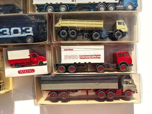 Wiking H0 - Décor de train miniature (16) - Camions,, Hobby en Vrije tijd, Modeltreinen | H0