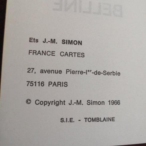 Ets J.-M. Simon - Tarotkaarten - Grand Tarot Belline - 1ère, Antiek en Kunst, Antiek | Overige Antiek
