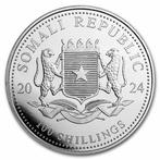 Somalië. 100 Shilling 2024 African Wildlife Elephant Somalia