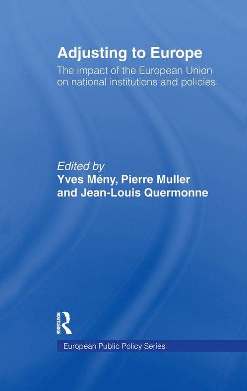Adjusting to Europe 9780415144094 Jean-Louis Quermonne, Boeken, Taal | Engels, Gelezen, Verzenden
