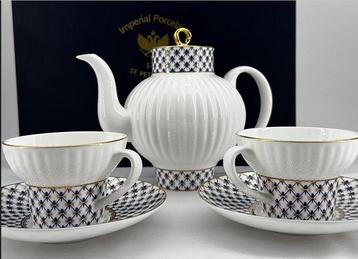 Lomonosov Imperial Porcelain Factory - Service à thé (5) -