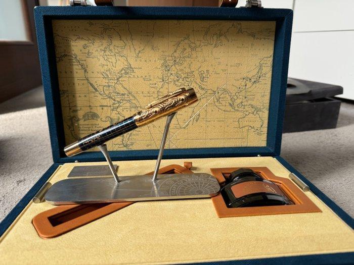 Parker - Duofold The Craft of Traveling - Vulpen, Verzamelen, Pennenverzamelingen
