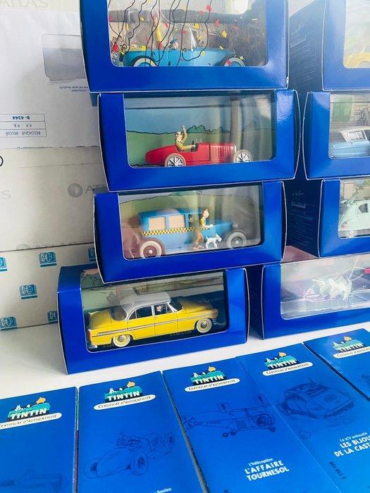 Atlas - Miniatuur figuur - Modelauto 1:43 (8x) Kuifje/Tintin, Livres, BD | Comics