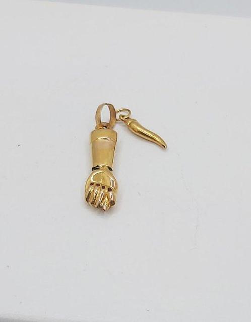 Zonder Minimumprijs - Hanger - 19.2 kt. Geel goud - (Figa e, Handtassen en Accessoires, Antieke sieraden