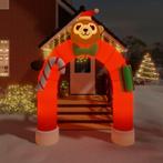 vidaXL Kerstboog opblaasbaar met LEDs 380 cm, Diversen, Kerst, Verzenden, Nieuw