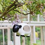 NIEUW - Voederhuis hangend schaap keramiek, Animaux & Accessoires, Oiseaux | Oiseaux Autre