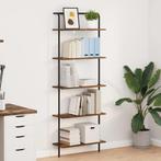 vidaXL Boekenplank Gerookt eiken 60 x 24 x 168 cm Bewerkt, Huis en Inrichting, Verzenden, Nieuw