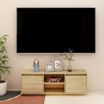 vidaXL Tv-meubel 110x30x40 cm massief acaciahout, Verzenden, Nieuw