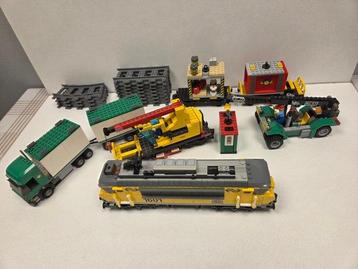 Lego Set - Train - Partij trein, wagons en rails