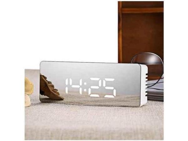 Veiling - iBello mirror wekker spiegel, Electroménager, Réveils