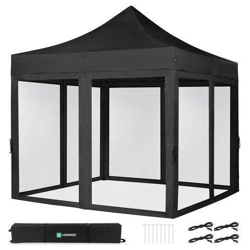 Partytent - 3x3m - Premium easy-up Partytent | Set incl., Tuin en Terras, Partytenten, Nieuw, Verzenden