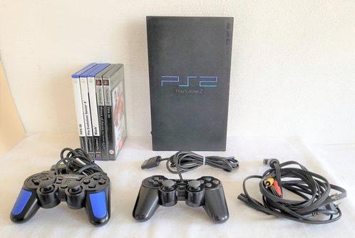② Sony PlayStation 2 - Console avec jeux Spelcomputers | Overige Accessoires — 2dehands