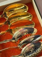 Lepel - Zilver - 875 zilveren lepelset RUS, Antiek en Kunst