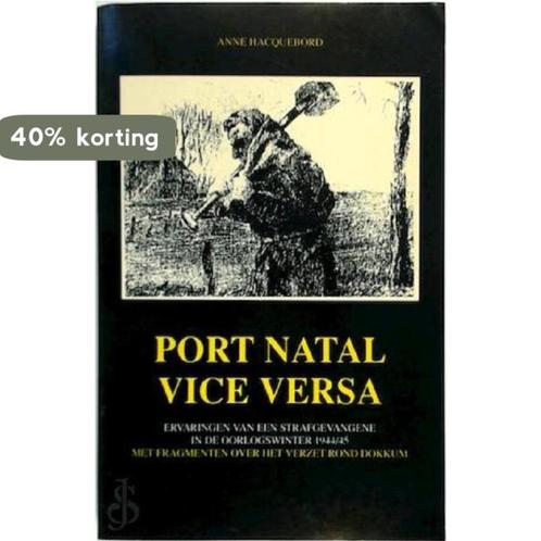 Port natal vice versa 9789080083011 Hacquebord, Boeken, Overige Boeken, Gelezen, Verzenden