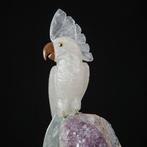 Sculpture, Collection of Birds: Winged Splendors - Quartz