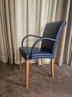 Poltrona Frau - Chaise (2) - Sedia Vittoria - Bois, Cuir