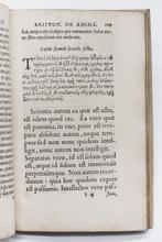Aristotele - De Anima - 1543