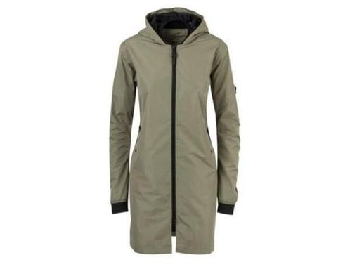 Veiling - Long Bomber Regenjas Urban Outdoor Dames, Caravans en Kamperen, Regenkleding