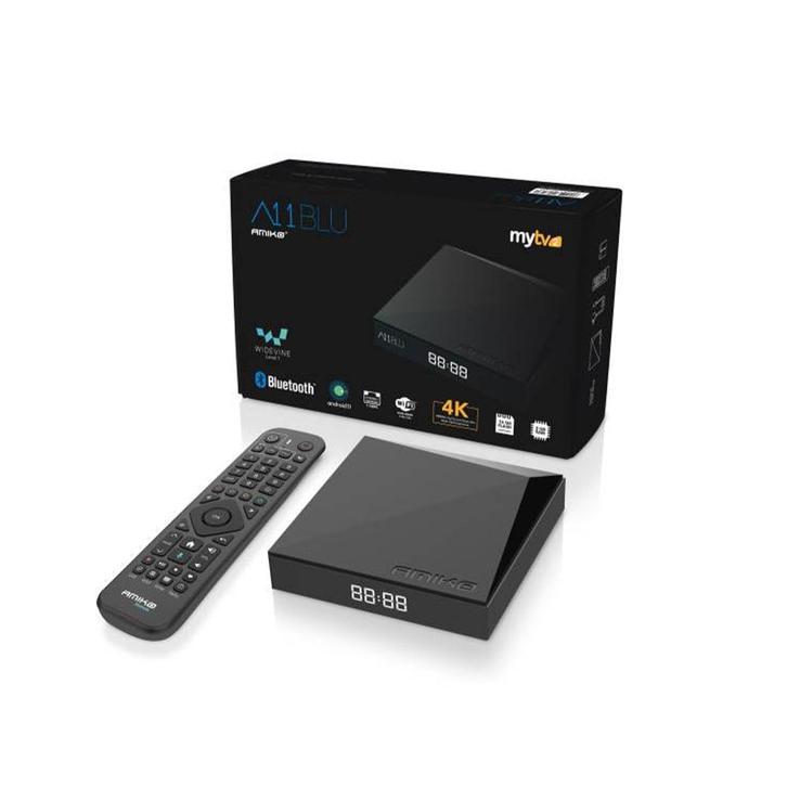Amiko A11 BLU IPTV Set Top Box, Télécoms, Émetteurs & Récepteurs, Enlèvement ou Envoi