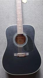Cort - Earth 70 Black Satin met hoes - - Guitare acoustique, Nieuw