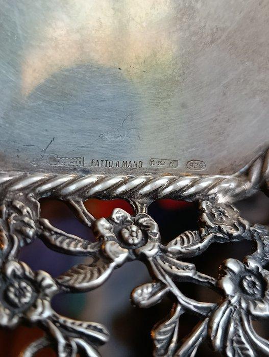Dienblad - .925 zilver - Coppa zilver 925, Antiek en Kunst, Antiek | Zilver en Goud