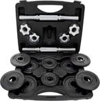 ScSPORTS® Halterset 15 kg - Dumbbells incl. handige koffer -, Verzenden, Nieuw