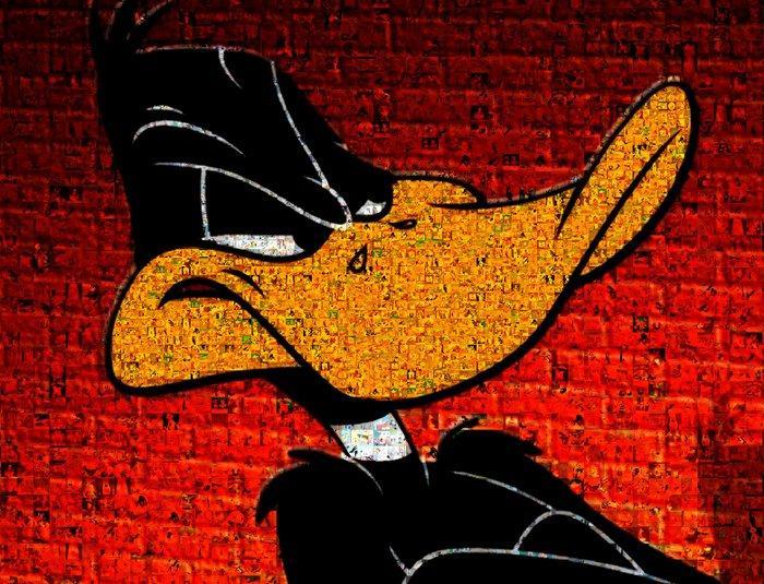 David Law (1967) - Crypto Tex Avery - Daffy Duck, Antiek en Kunst, Kunst | Designobjecten
