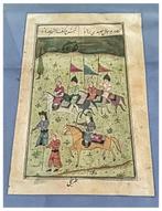 Miniatuur schilderij - Glas - Iran - 19e eeuw
