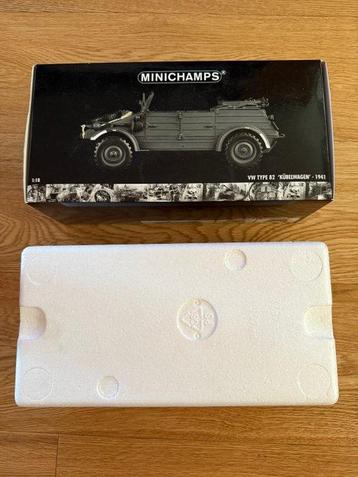Minichamps 1:18 - Véhicule militaire miniature - German WW2