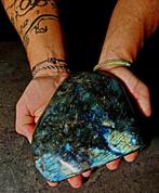 labradoriet Getrommeld - Hoogte: 140 mm - Breedte: 150 mm-