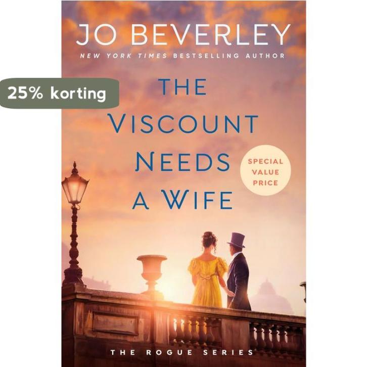 The Viscount Needs a Wife 9780593438824 Jo Beverley, Boeken, Taal | Engels, Zo goed als nieuw, Verzenden
