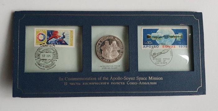 Verenigde Staten. Medal 1975 Soyuz-Apollo - Partners in, Timbres & Monnaies, Monnaies | Europe | Monnaies non-euro
